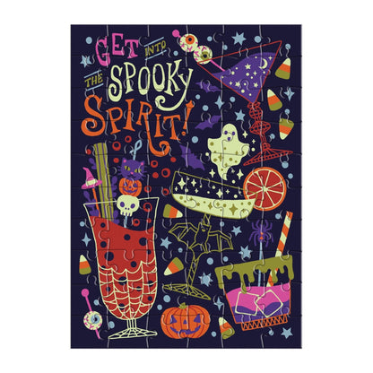 Get into the Spooky Spirit Greeting Card Puzzle