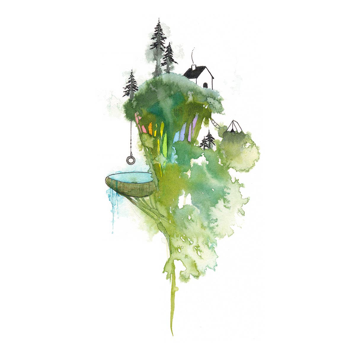 Happiness Is... Blank Card