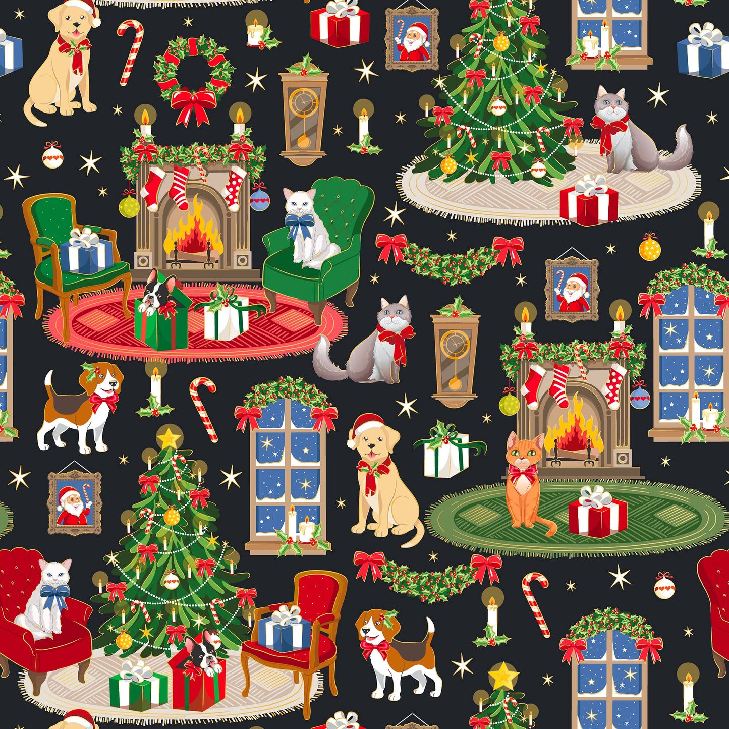 Home for the Holidays Pet Holiday Wrap, 2 Rolls