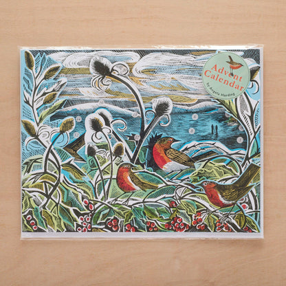Mid Winter Robin Pop Up Advent Calendar