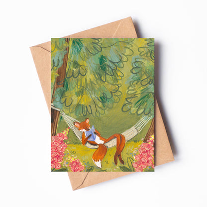 Summer Reading Blank Card