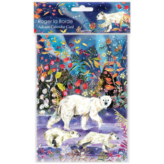 Aurora BEARealis Advent Calendar Card