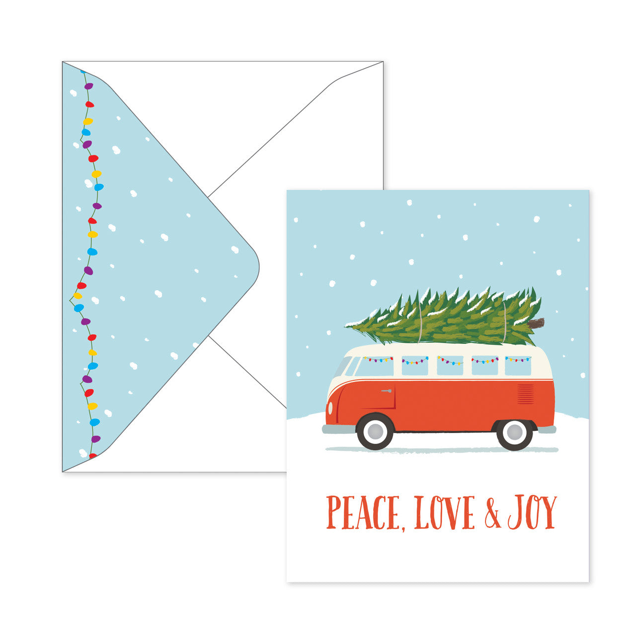Festive Tree Transport Boxed Holiday Cards