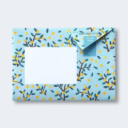 Wildflower Pigeon Folding Letter Pack