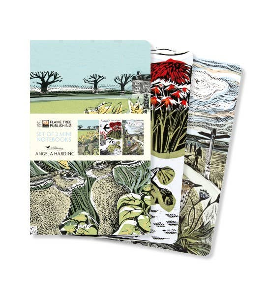 Angela Harding: Set of 3 Mini Notebooks