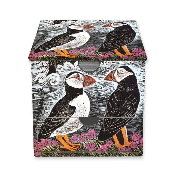 Angela Harding: Fair Isle Puffins Memo Block