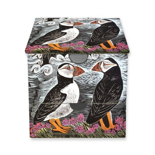 Angela Harding: Fair Isle Puffins Memo Block
