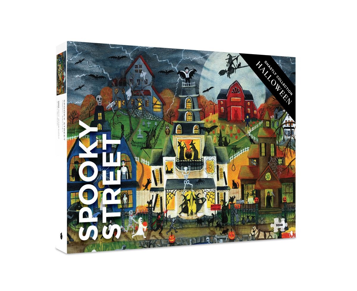 Cheryl Bartley: Spooky Street 1000 Piece Puzzle
