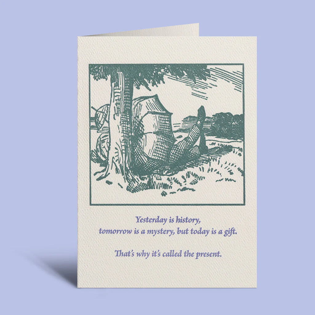 Today is a Gift Blank Card