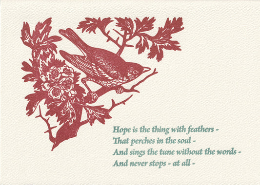 Hope Bird Thinking of You Card