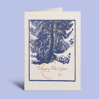 Stardust New Year Boxed Holiday Cards