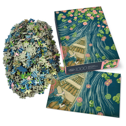 Yuko Shimizu Lilypads Explorer Puzzle - 1000pc