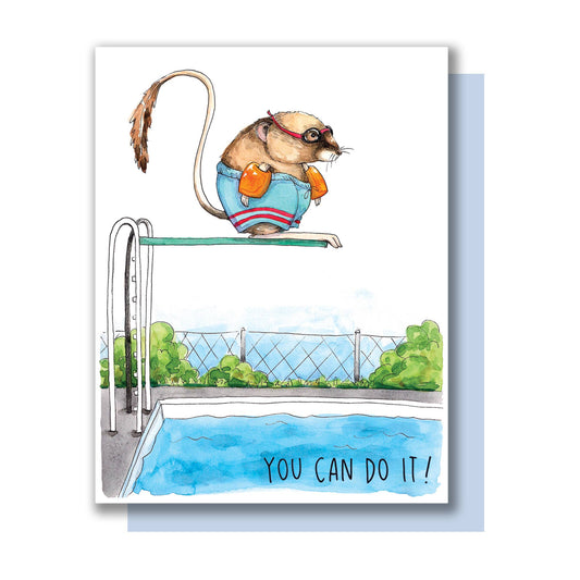 You Can Do It Encouragement Card