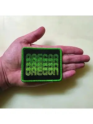 Oregon Retro Fade Iron-On Patch