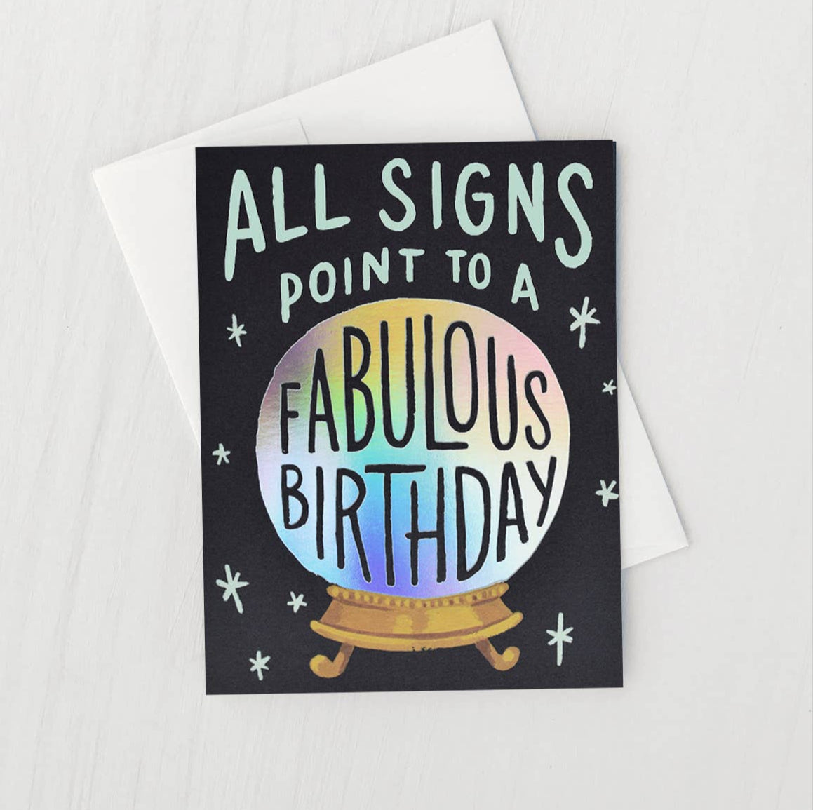 All Signs Point To Birthday Card