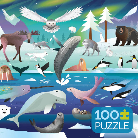 Arctic Adventure Kids Winter 100pc Puzzle