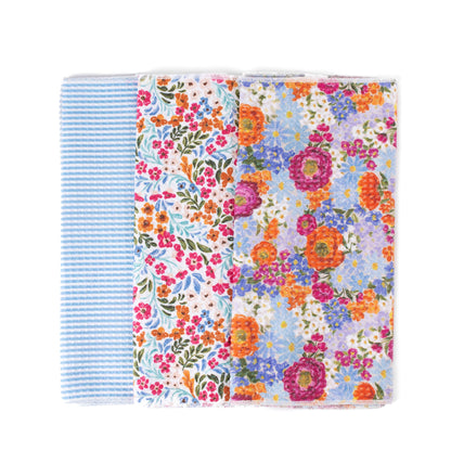 Primavera Microfiber Kitchen Towels, Set of 3