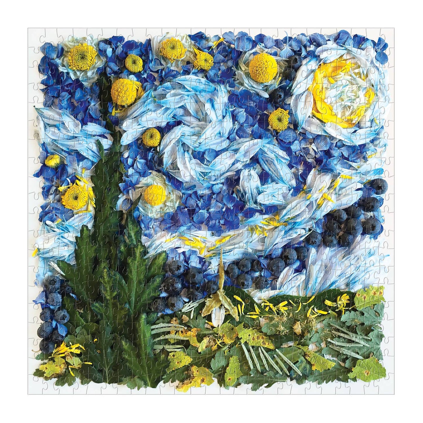Starry Night Petals Puzzle - 500pc