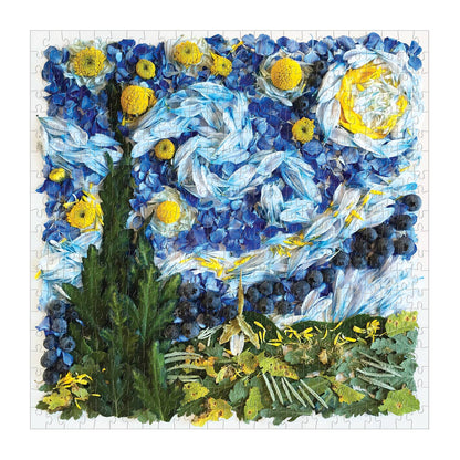 Starry Night Petals Puzzle - 500pc