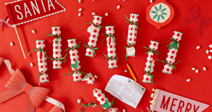 Plaid Sugar Plum Christmas Crackers