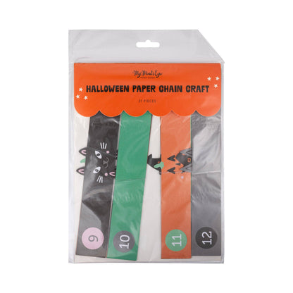 Halloween Countdown Paper Chain Kit