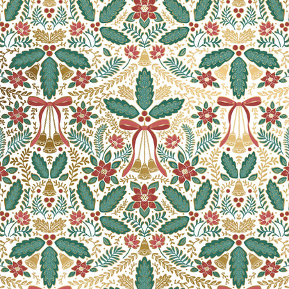 Festive Folk Jumbo Gift Wrap Paper, 2 Rolls