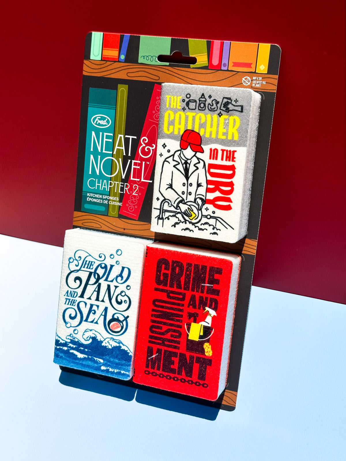 Neat & Novel: Chapter Two Book Sponges