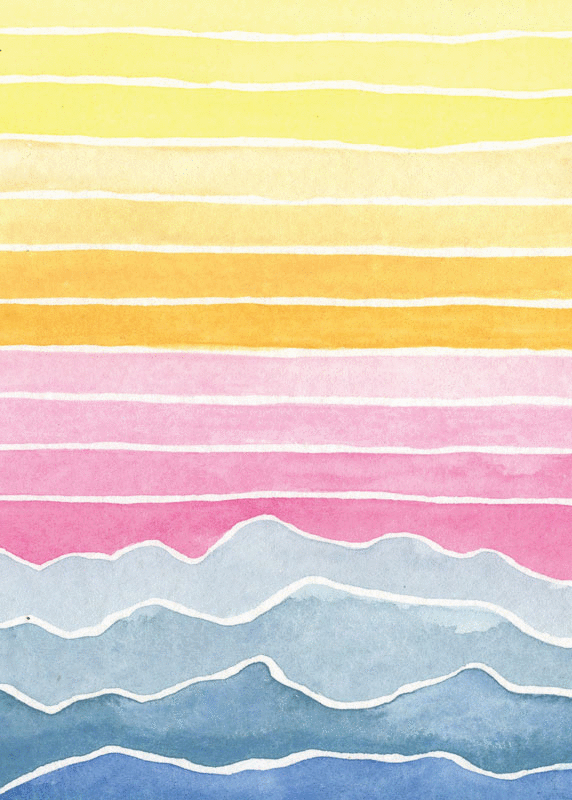 Picicci Lanscape Rainbows Assorted Boxed Note Cards
