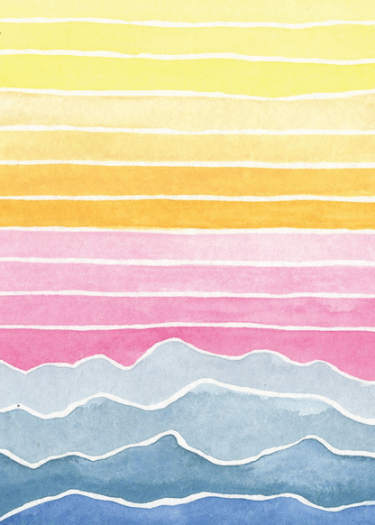 Picicci Lanscape Rainbows Assorted Boxed Note Cards