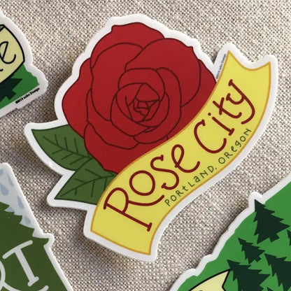 Rose City Vinyl Sticker