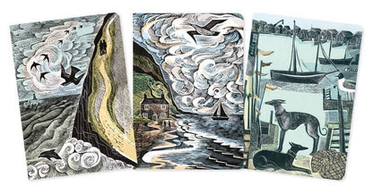 Angela Harding: Set of 3 Coastlines Notebook