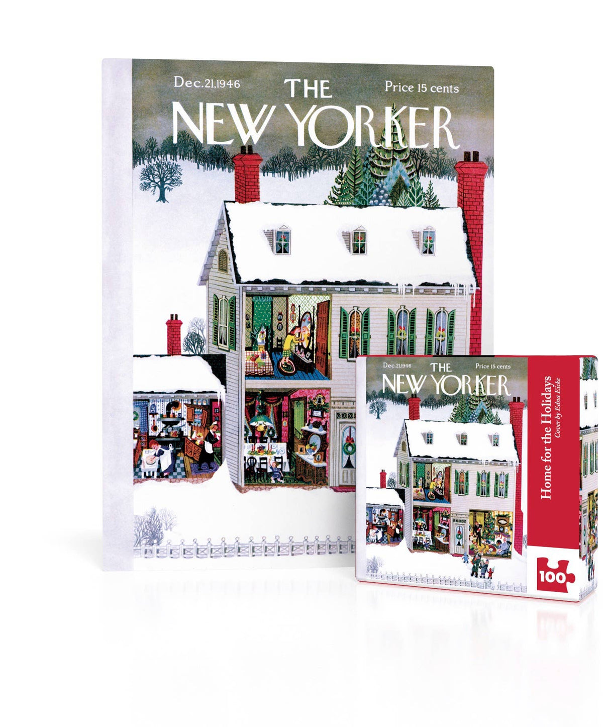 Home for the Holidays 100 Piece Mini Puzzle