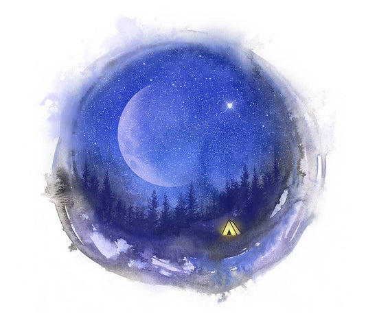 It's Written In The Stars Blank Card