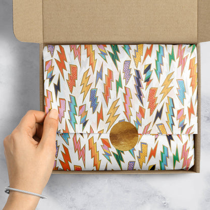 Lightning Bolts Designer Tissue Paper