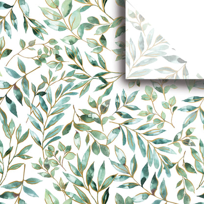 Elegant Leaves Designer Tissue Paper