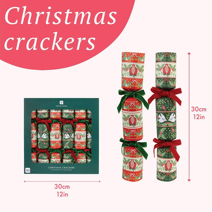 Classic Red & Green Christmas Crackers