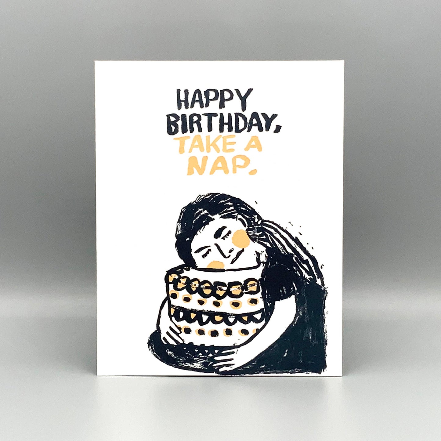 Take a Nap Birthday Card