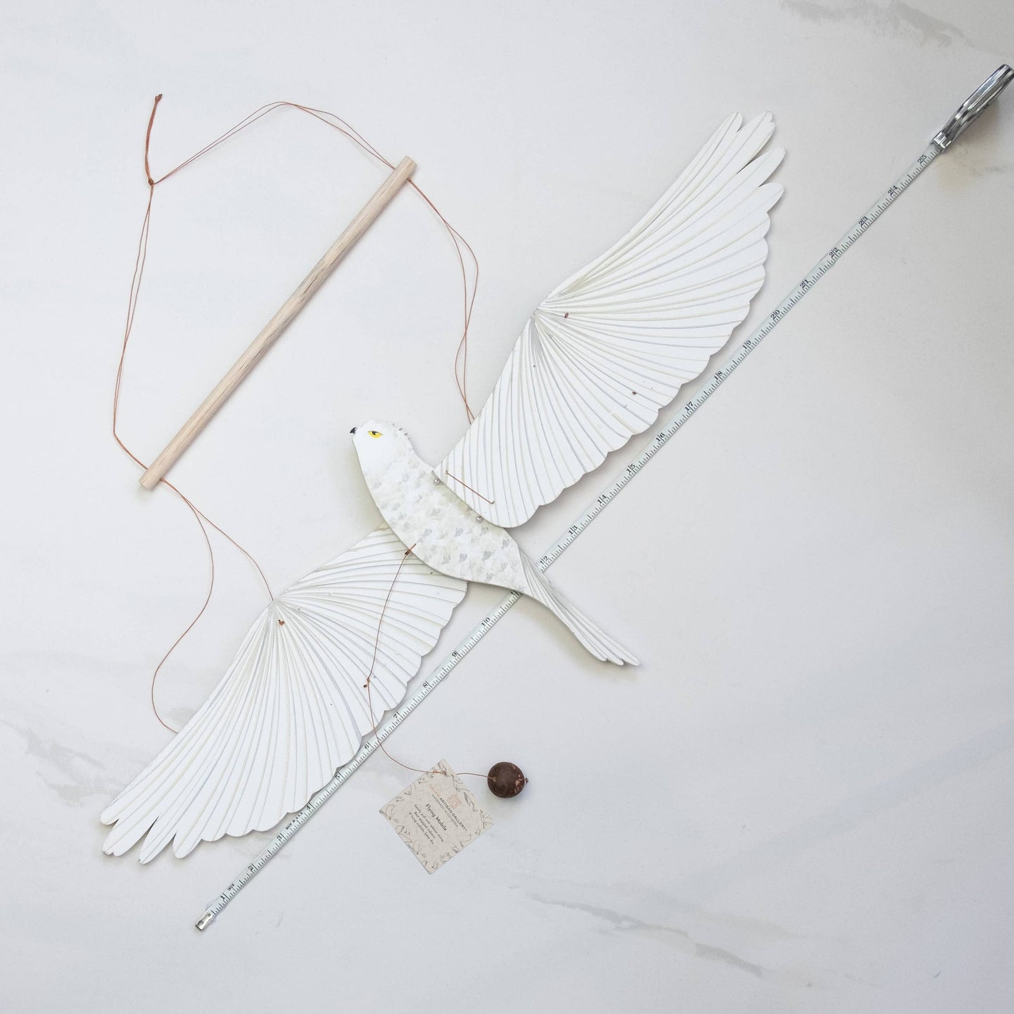 Snowy Owl BIrd Flying Mobile