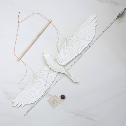 Snowy Owl BIrd Flying Mobile