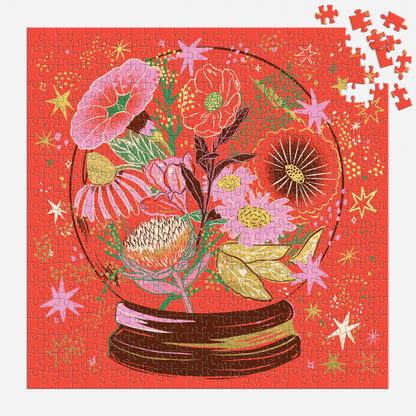 Flower Gazing Foil Puzzle - 500pc