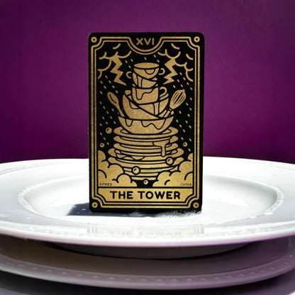 Clean Fate: Metallic Tarot Card Sponges