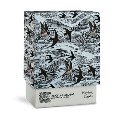Swallows Playing Cards