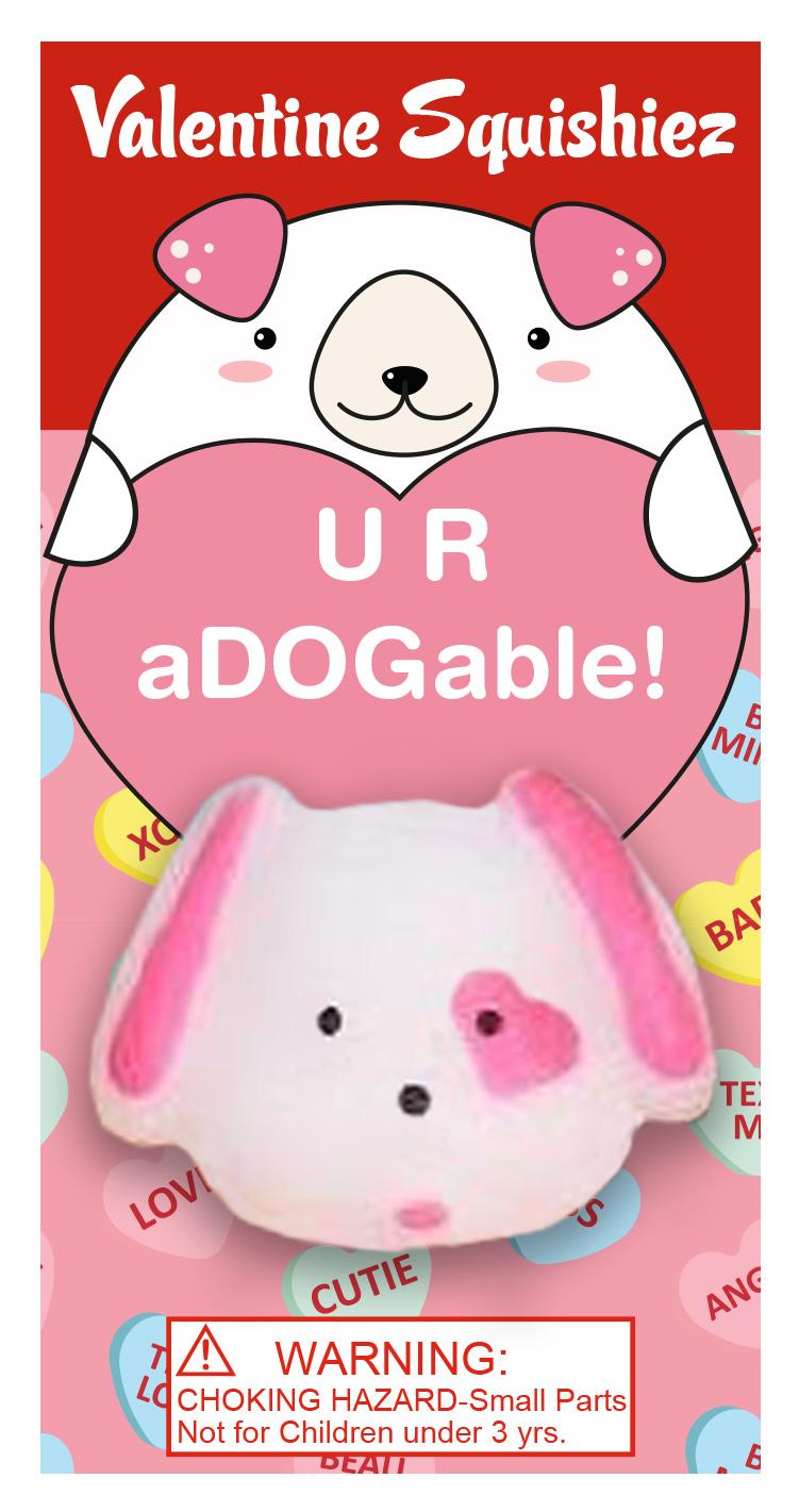 Super Squishy Valentine Squishiez Fidget Toy