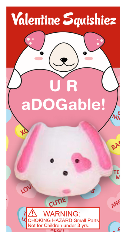 Super Squishy Valentine Squishiez Fidget Toy