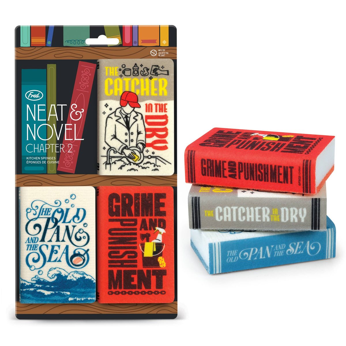 Neat & Novel: Chapter Two Book Sponges
