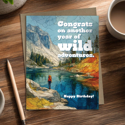 Wild Adventure Birthday Card