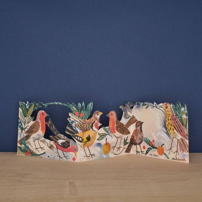 Three Fold Winter Feast Holiday Card