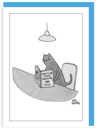 Annoying and Cute New Yorker Card