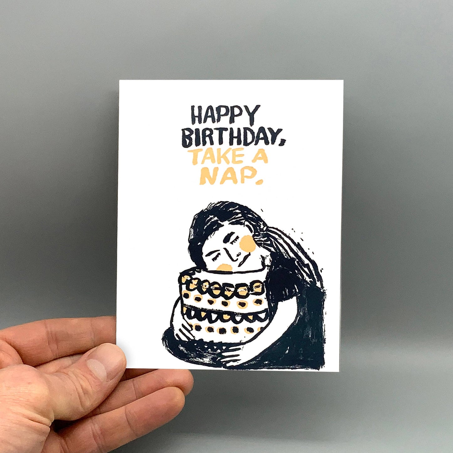 Take a Nap Birthday Card