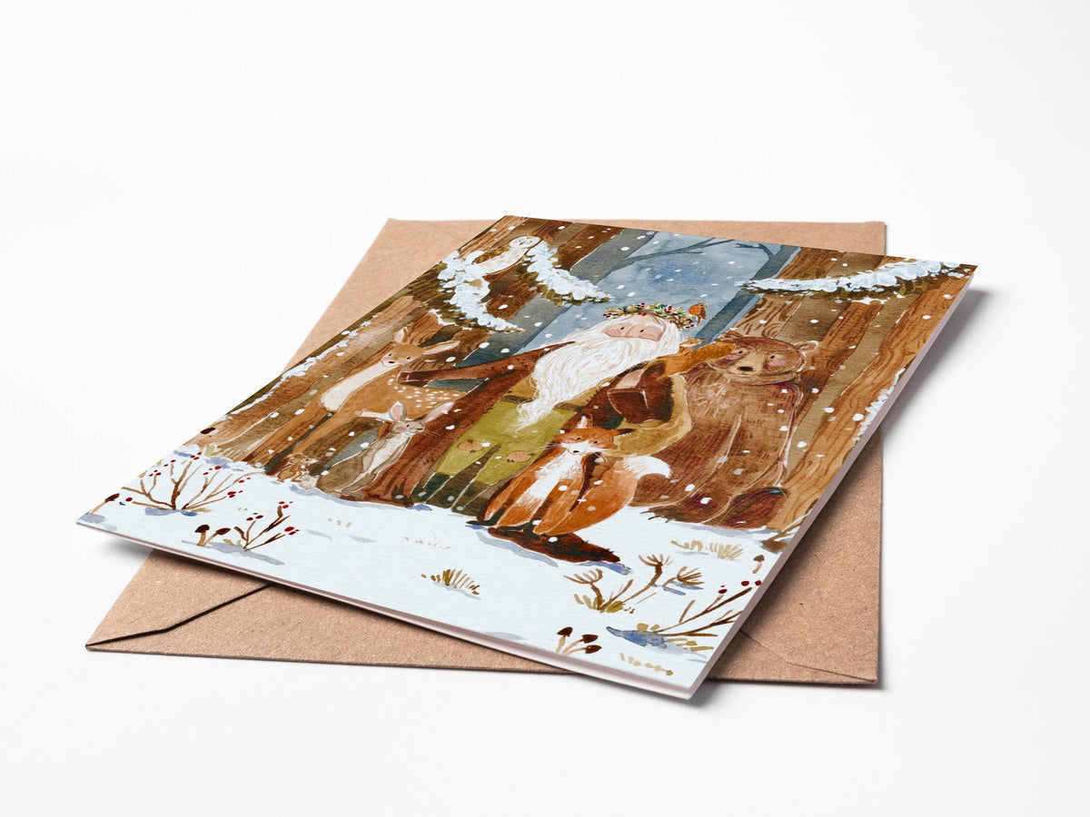 Father Christmas Blank Card